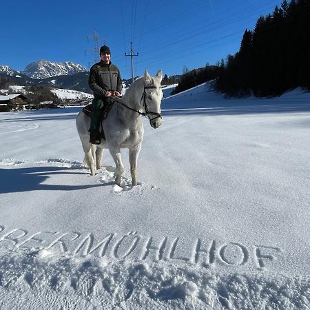 Apartmán Obermuehlhof Saalfelden Exteriér fotografie