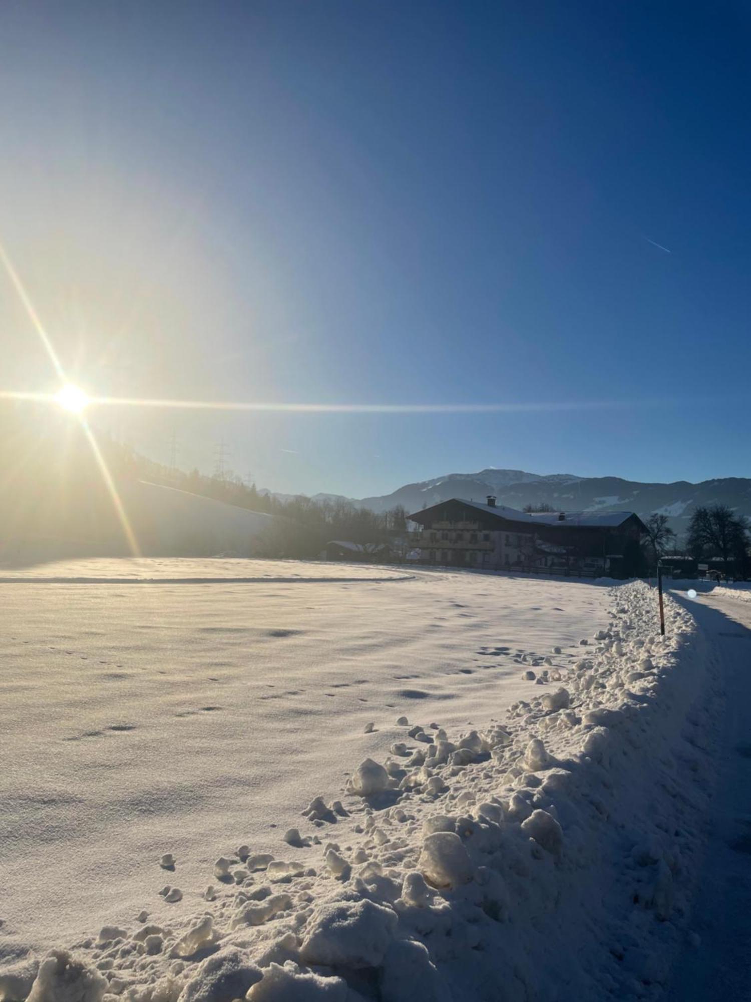 Apartmán Obermuehlhof Saalfelden Exteriér fotografie