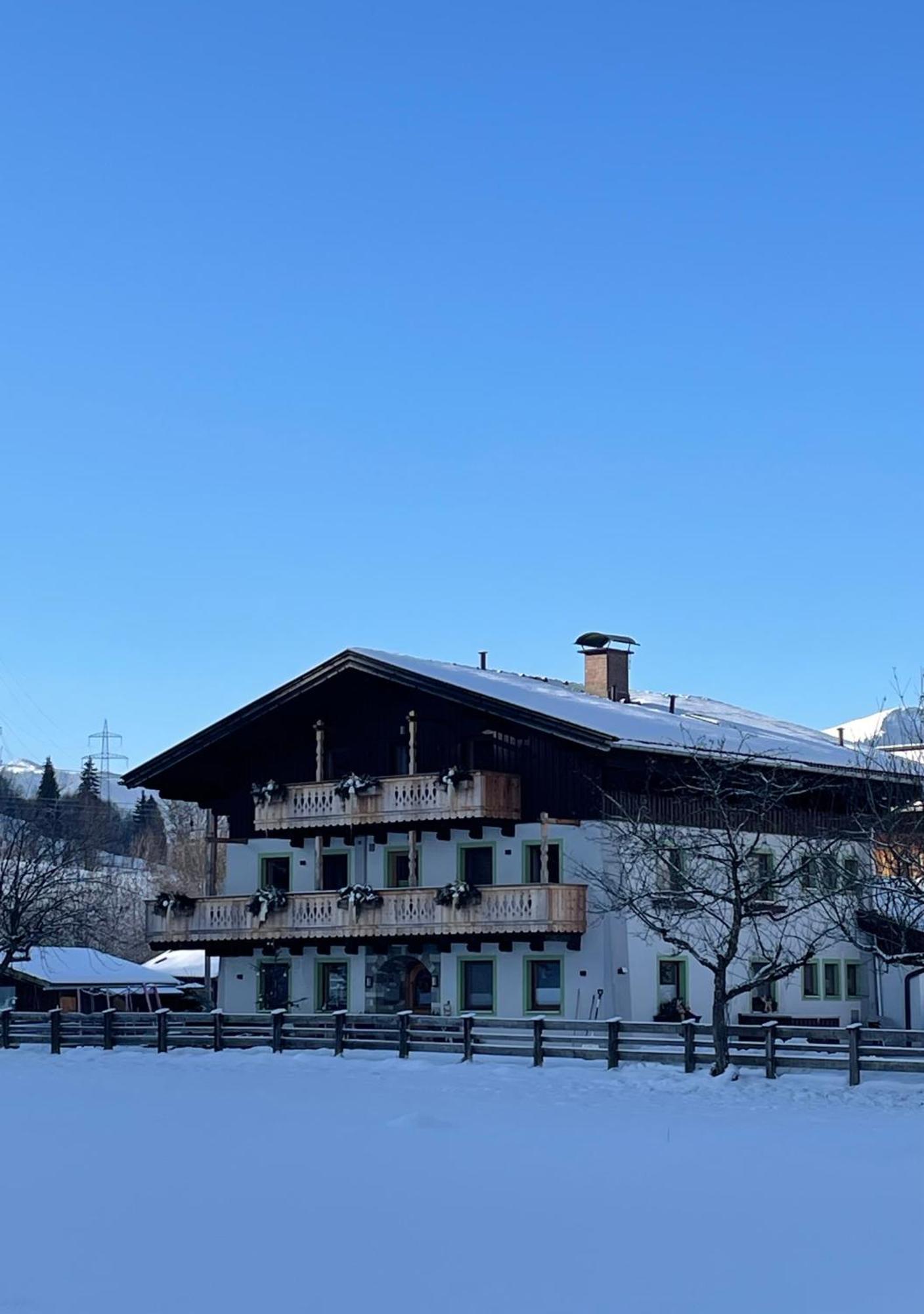 Apartmán Obermuehlhof Saalfelden Exteriér fotografie